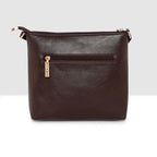 Dual zip Classic Texture Sling For Womens