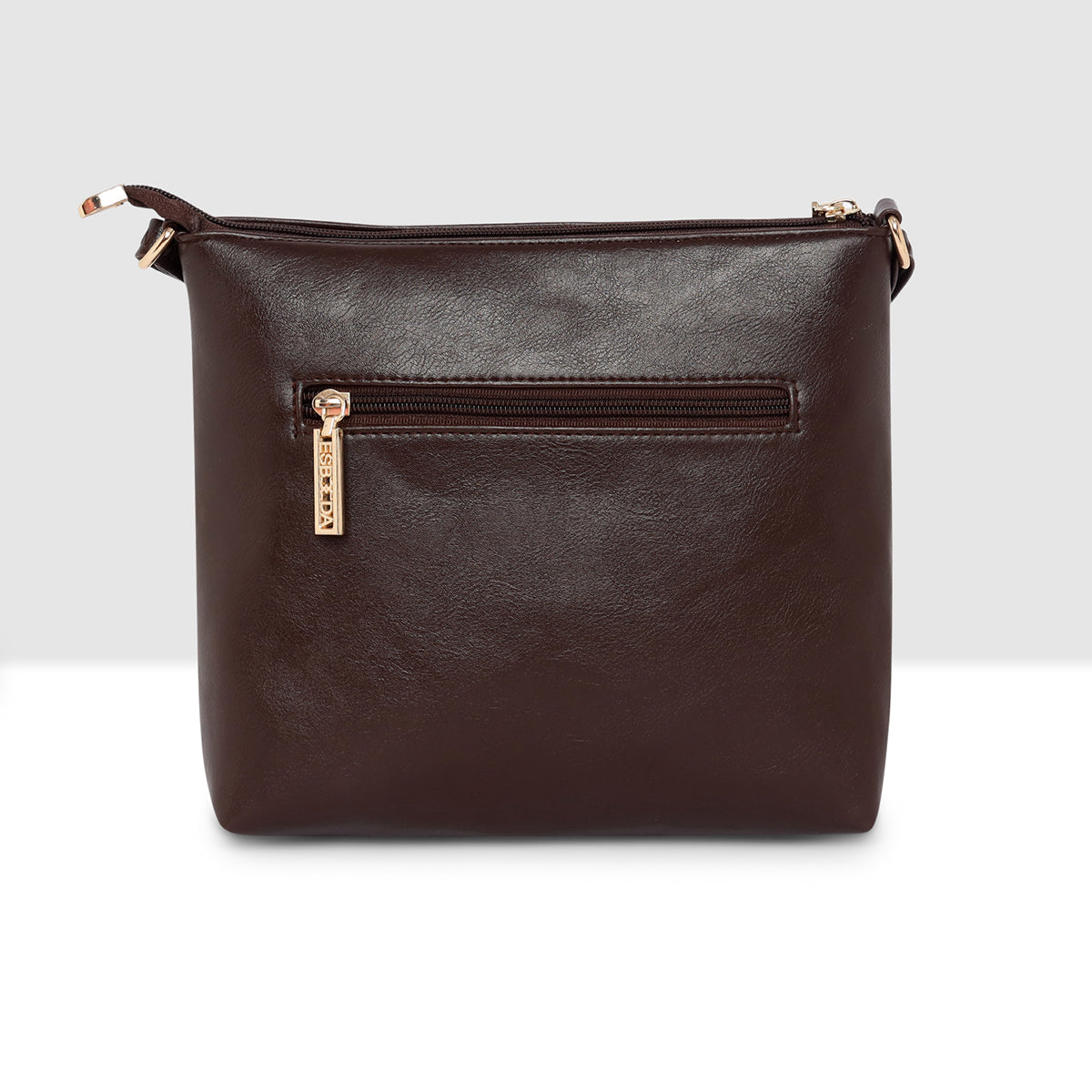 Dual zip Classic Texture Sling For Womens