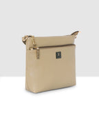 Dual zip Classic Texture Sling For Womens