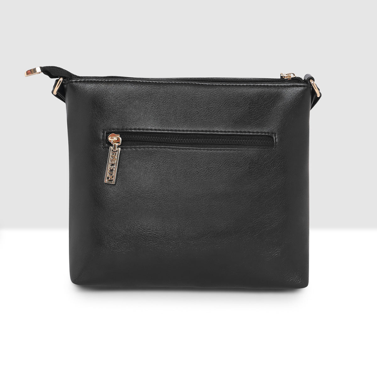 Dual zip Classic Texture Sling For Womens