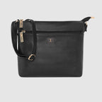 Dual zip Classic Texture Sling For Womens