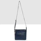 Dual zip Classic Texture Sling For Womens