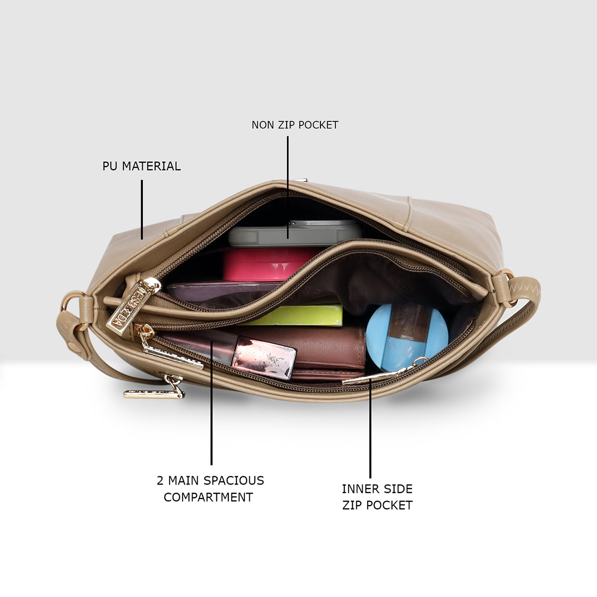 Classic Chic Shoulder Sling  For Womens