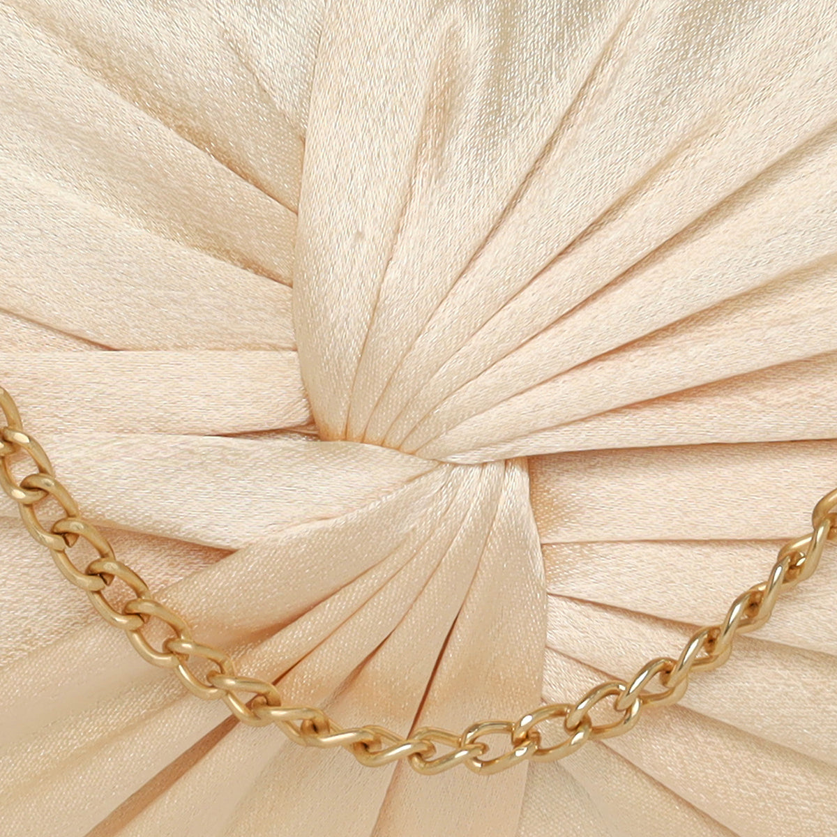 Luxe Radiant Pleat Clutch For Womens
