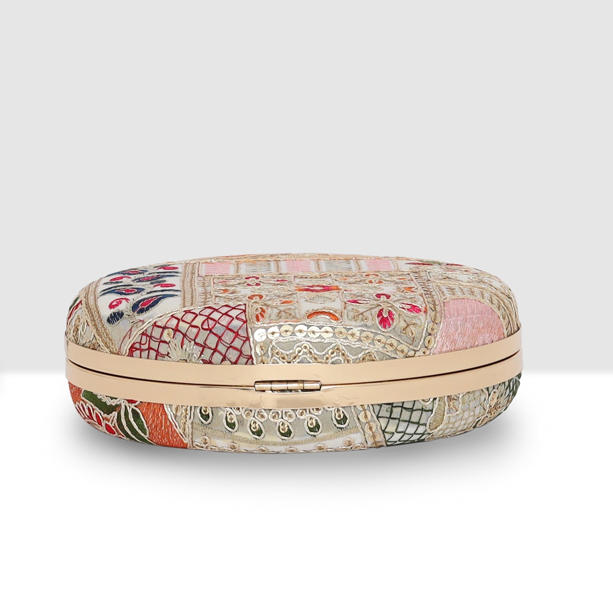 Royale Heritage Round Clutch  For Womens