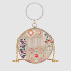 Royale Heritage Round Clutch  For Womens