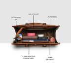 Verda Structured Handbag For Womens