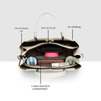 Boardroom Chic Handbag For Womens