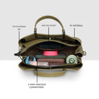 Boardroom Chic Handbag For Womens