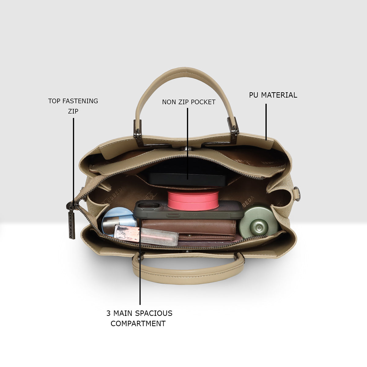 Boardroom Chic Handbag For Womens