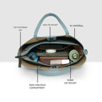 Aurelia Structured Work Handbag For Womens