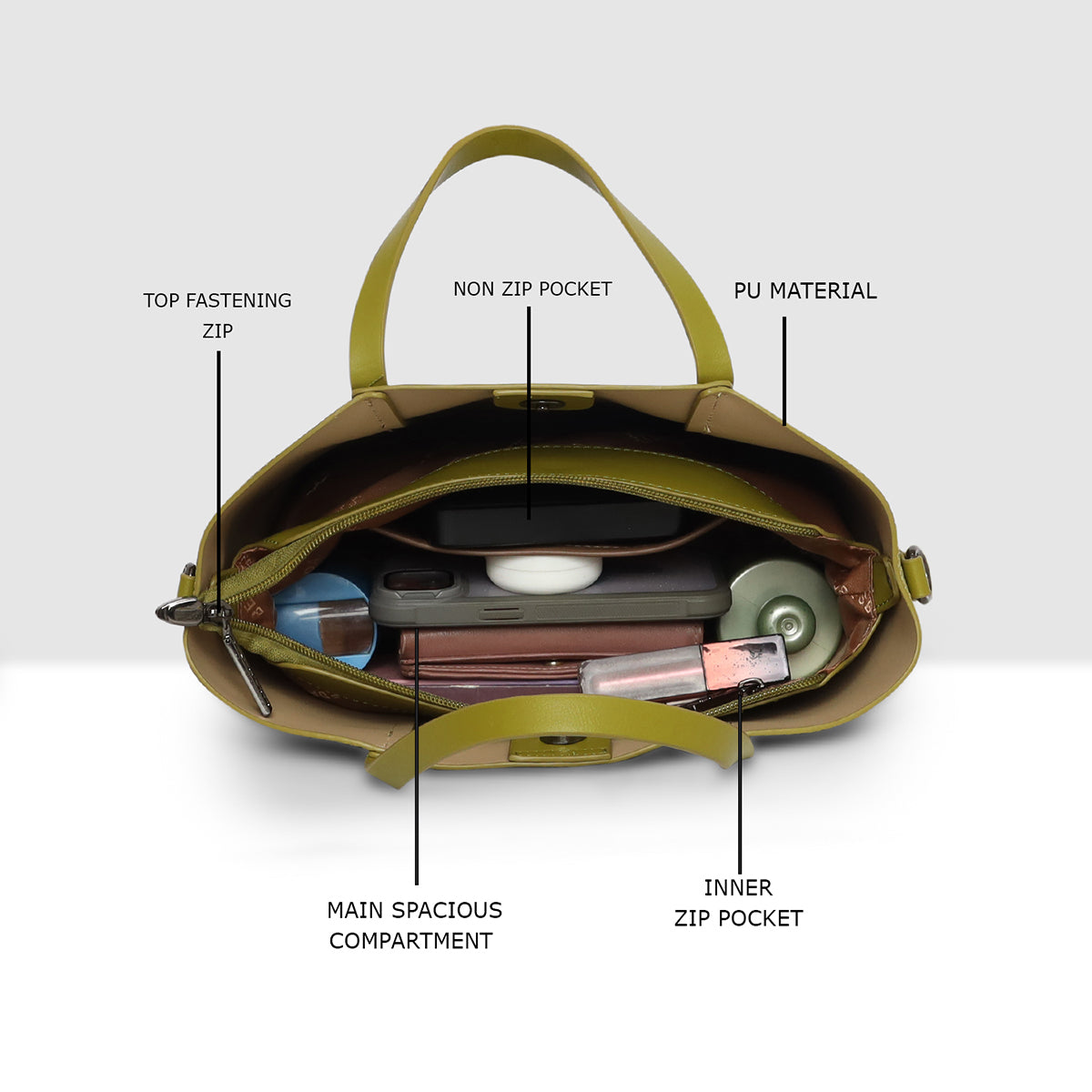 Aurelia Structured Work Handbag For Womens