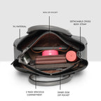 Urban Luxe Structured Handbag For Womens
