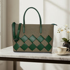 Weavelux Structured Handbag For Womens