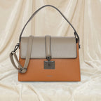 Clara Lock Flap Handbag For Womens