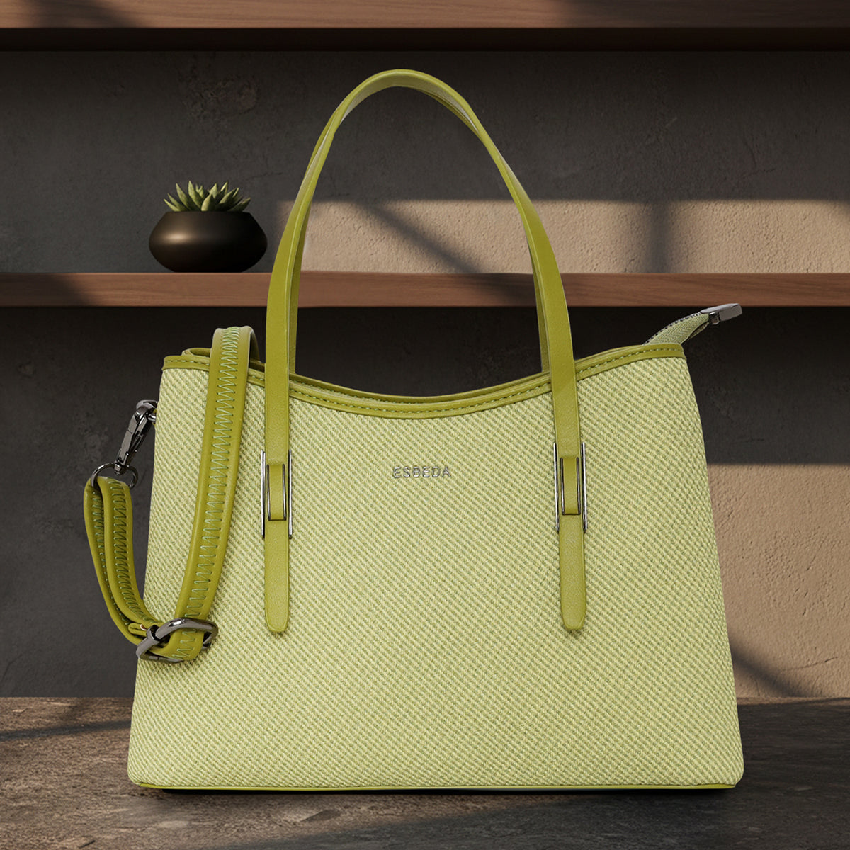 Elite structured Handbag  For Womens