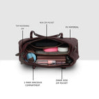 Elite structured Handbag  For Womens