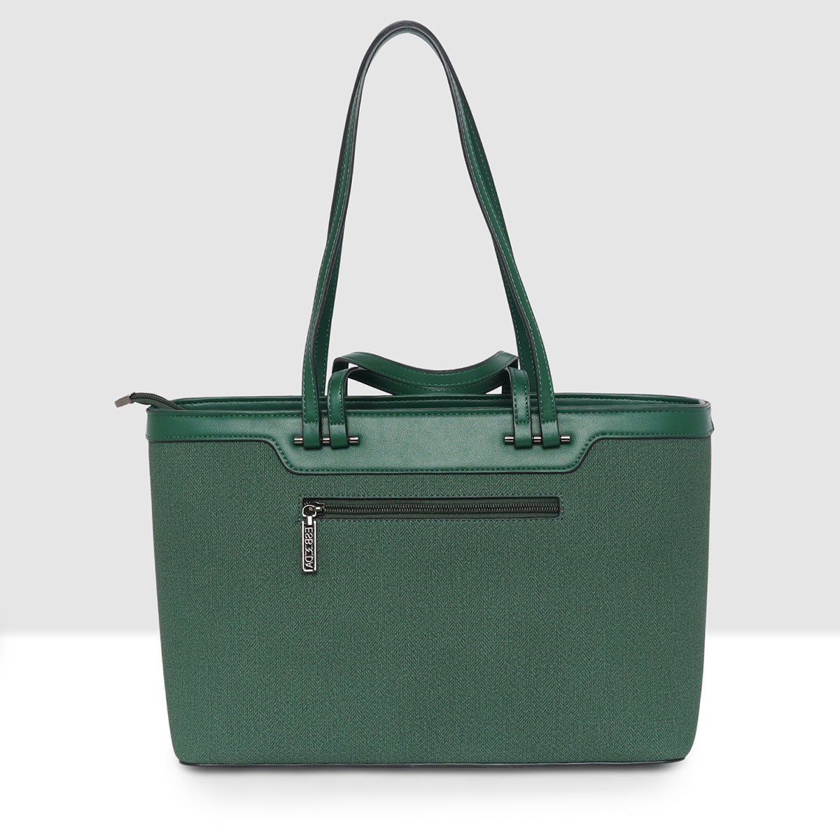 Duo Carry Structured Tote Handbag For Womens
