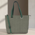 Structured Flex Tote Handbag For Womens