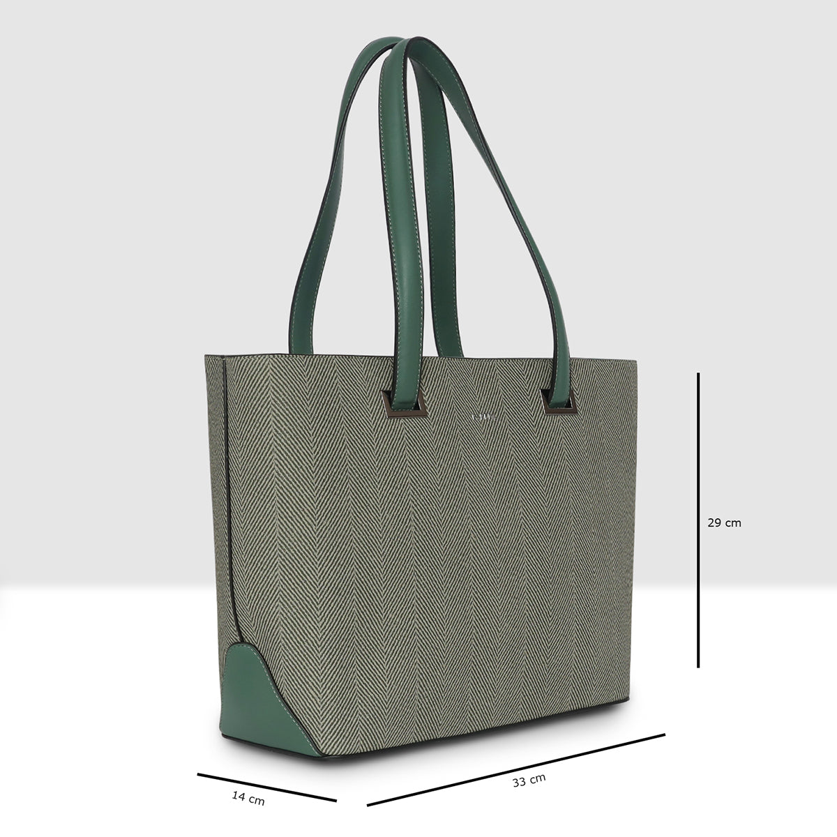 Structured Flex Tote Handbag For Womens