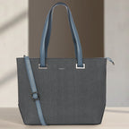 Structured Flex Tote Handbag For Womens