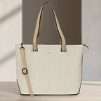 Structured Flex Tote Handbag For Womens