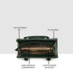 Structured Satchel Handbag For Womens