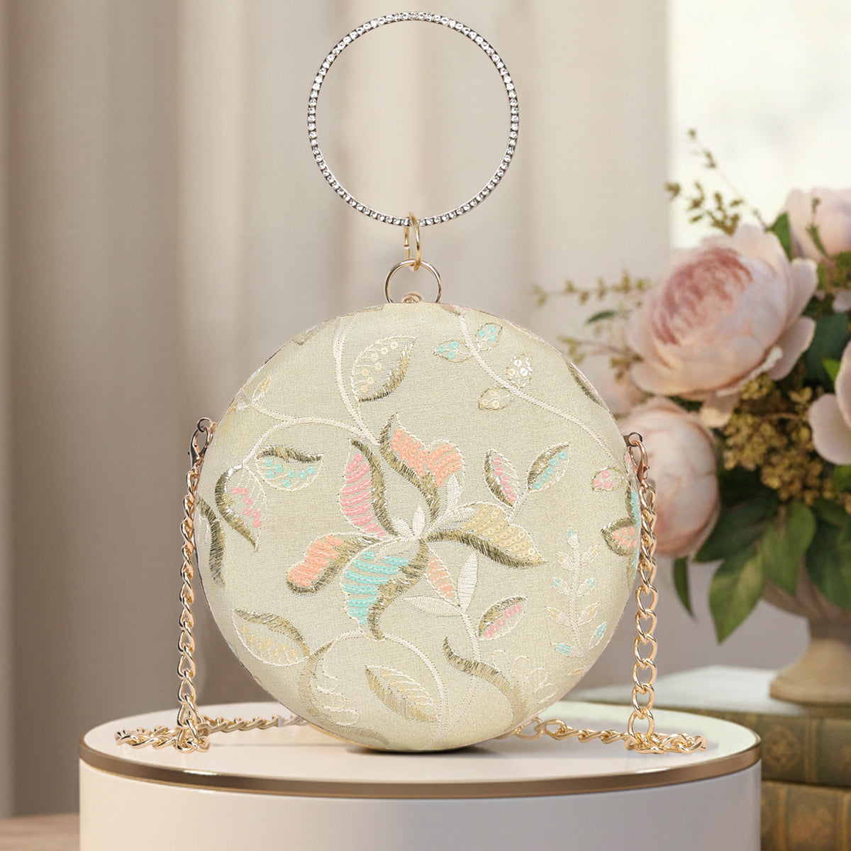 Florenza Circle Clutch For Womens Main image