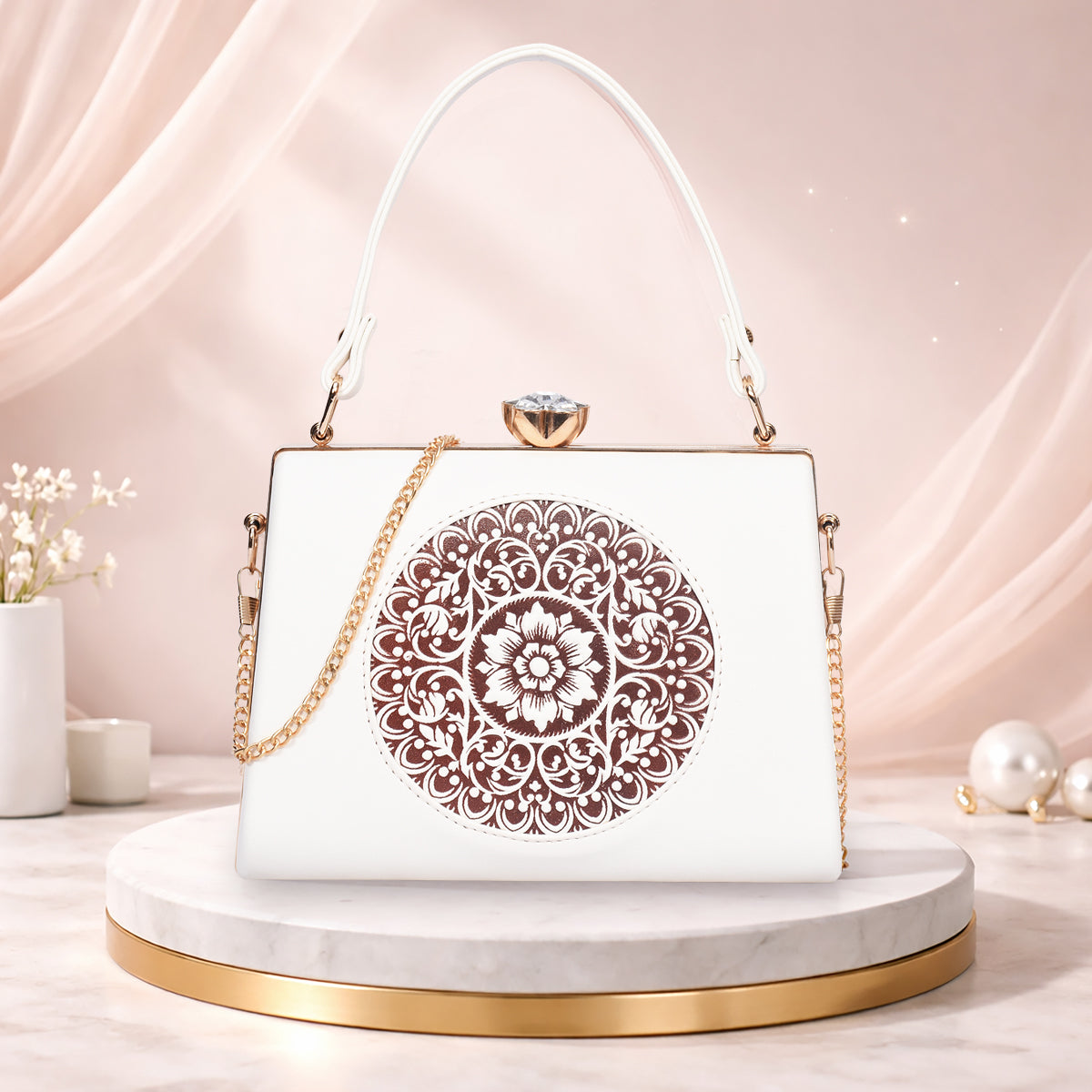 Artisan circle Clutch For Womens