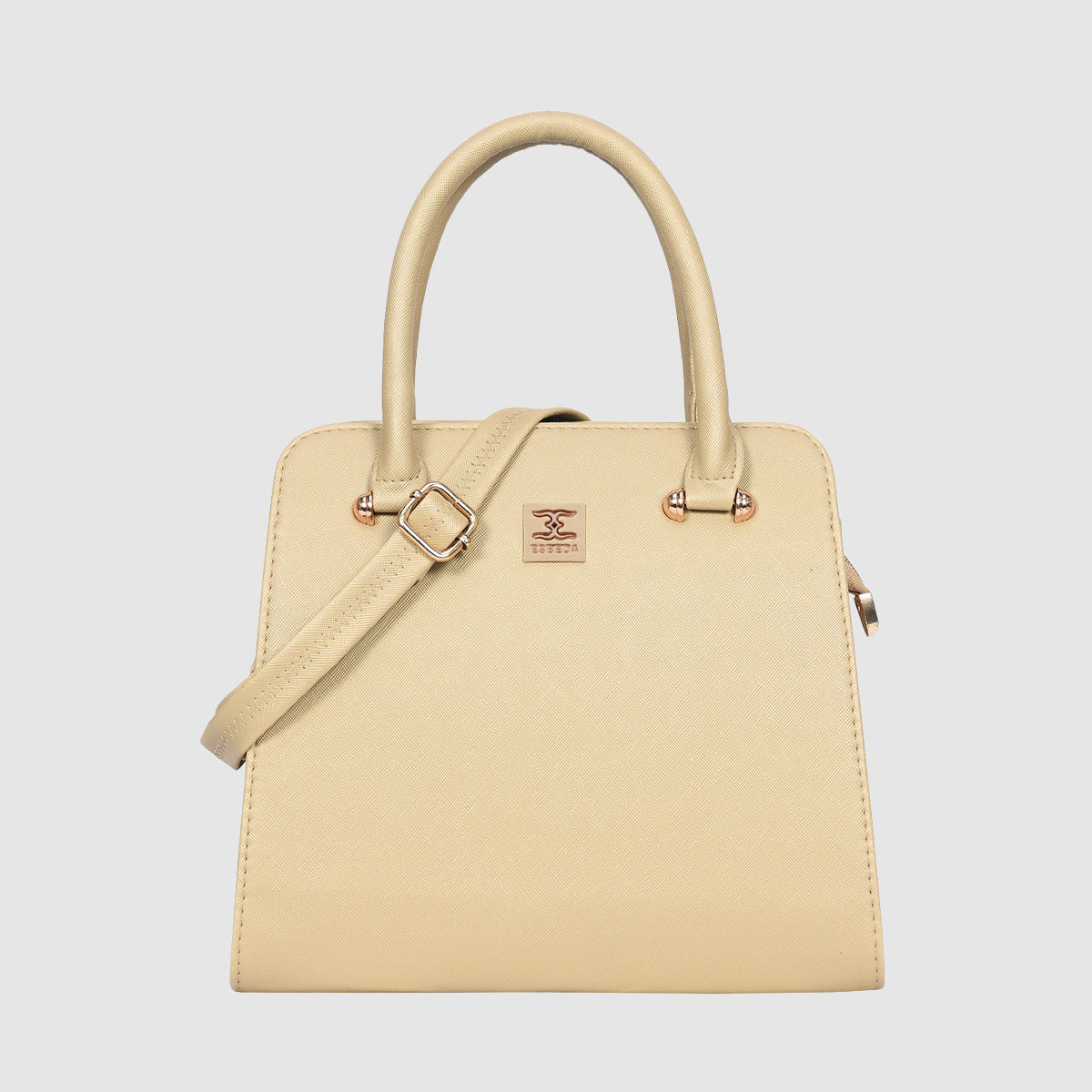 Structured Satchel Handbag For Womens