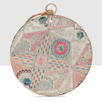 Flora Embroidered Ring Clutch For Womens