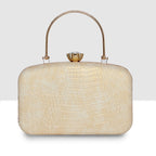 Croco-Texture Edition Clutch For Womens
