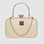 Croco-Texture Edition Clutch For Womens