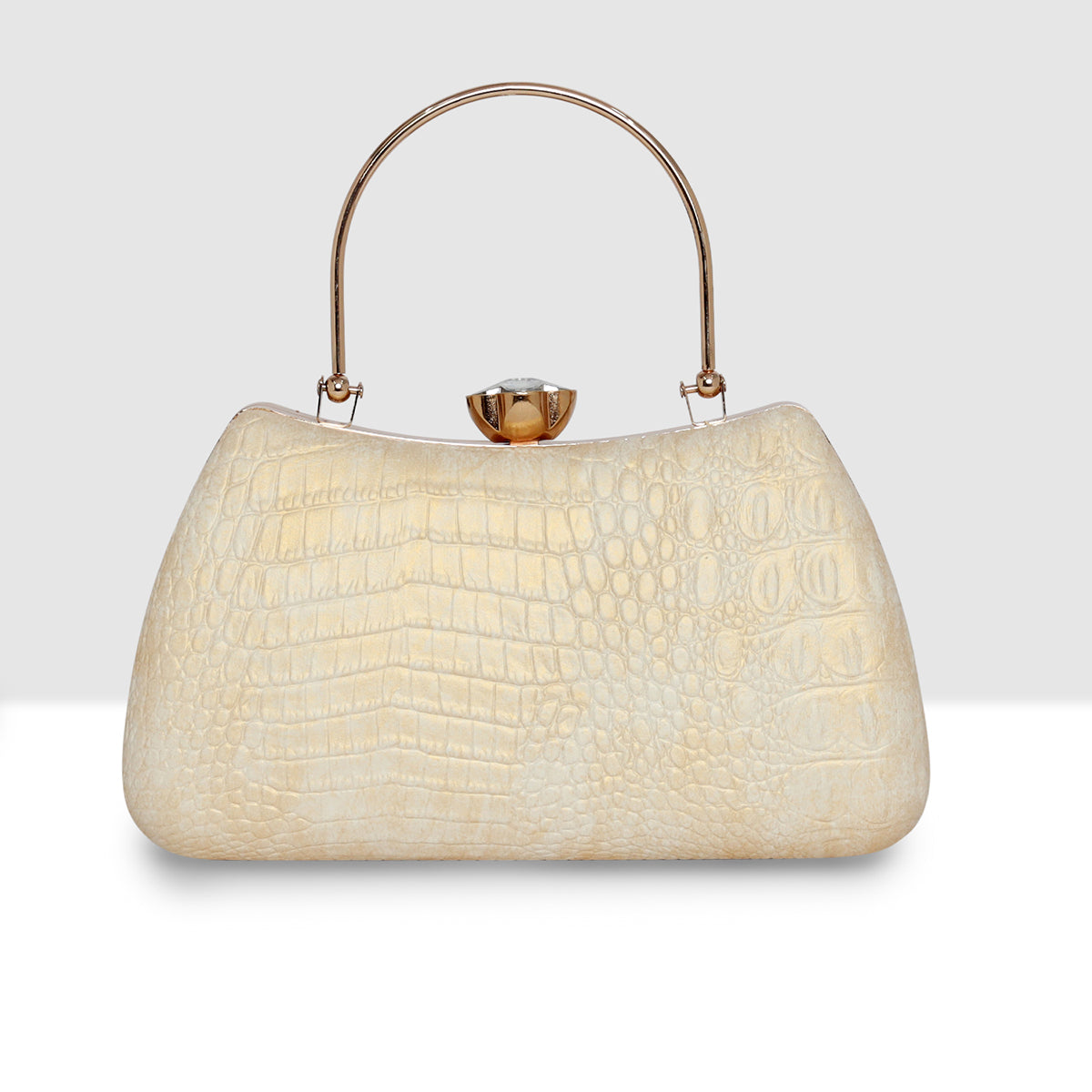 Croc-Texture Edition Fancy Clutch For Womens
