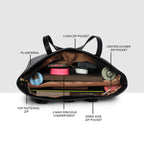 Elara Quilted Luxe Tote  For Womens