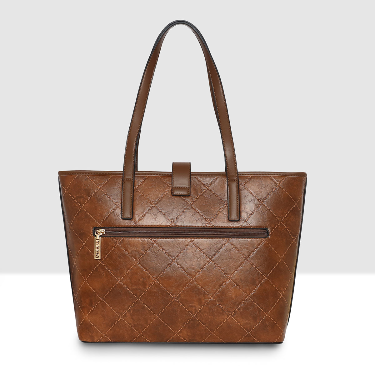 Elara Quilted Luxe Tote  For Womens