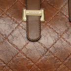 Elara Quilted Luxe Tote  For Womens