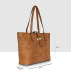 Elara Quilted Luxe Tote  For Womens