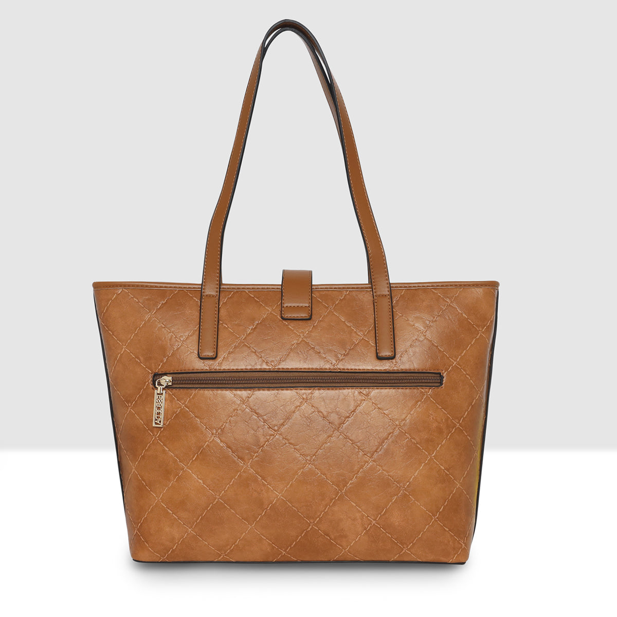 Elara Quilted Luxe Tote  For Womens