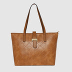 Elara Quilted Luxe Tote  For Womens