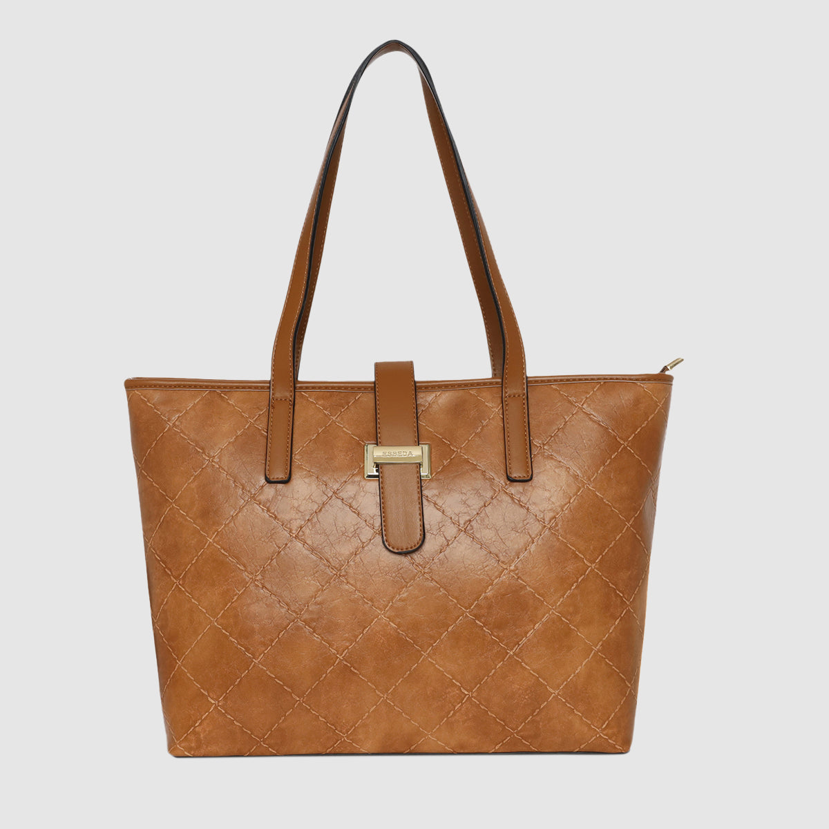 Elara Quilted Luxe Tote  For Womens