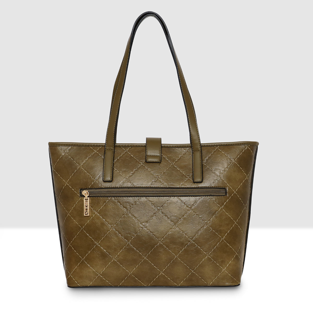 Elara Quilted Luxe Tote  For Womens