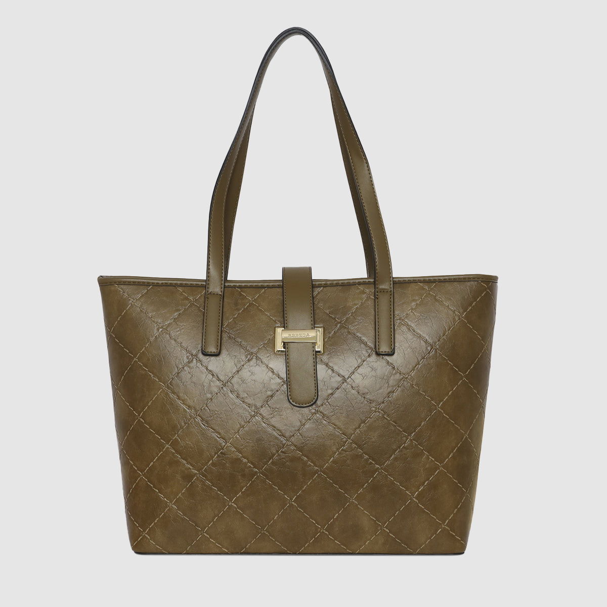Elara Quilted Luxe Tote  For Womens