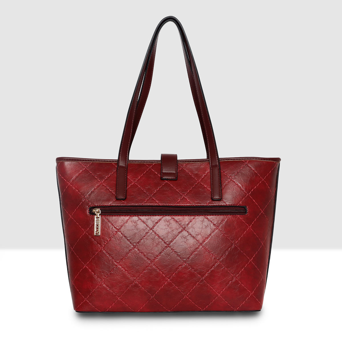 Elara Quilted Luxe Tote  For Womens