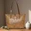 Elara Quilted Luxe Tote  For Womens