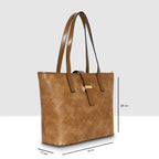 Elara Quilted Luxe Tote  For Womens