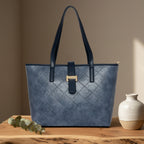 Elara Quilted Luxe Tote  For Womens