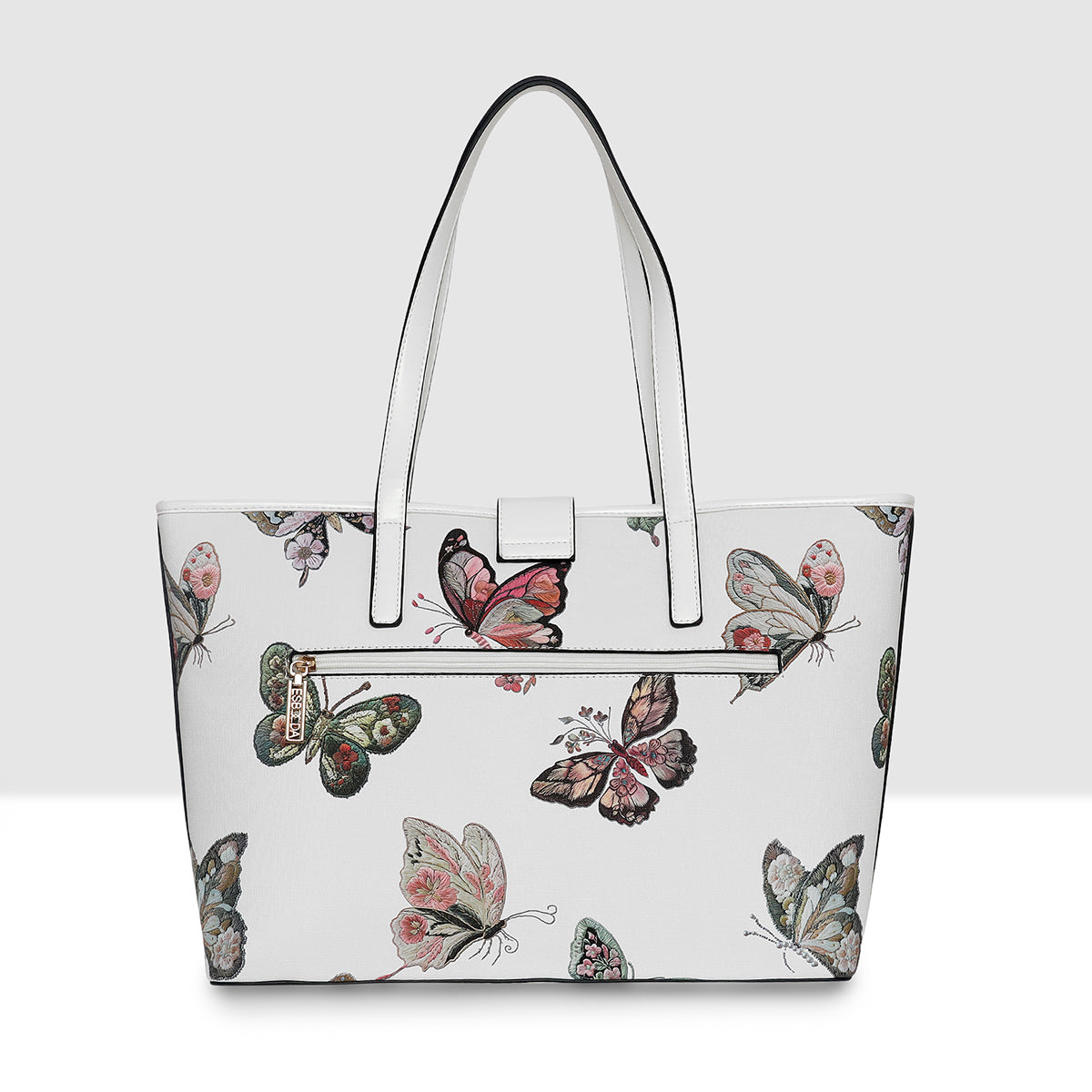 Butterfly Printed Bloom Tote For Womens