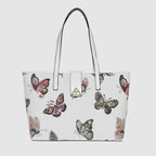 Butterfly Printed Bloom Tote For Womens