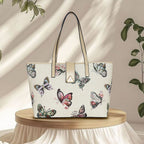Butterfly Printed Bloom Tote For Womens
